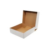 Kolici 40x40x12cm Kutu - E Ticaret Kargo Kutusu - 4 Nokta - 6 Desi Kutu - Beyaz - 5 Adet