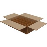 Kolici 44x29,5x12,7cm Seperatörlü Su Bardağı Kolisi 5'li