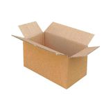 Koliciabla 10 Adet - 20X10X10 cm Çift Oluklu (Dopel) Koli - Gözlük, Powerbank & Mini Yedek Parça Kutusu - Kahverengi