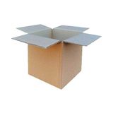 Koliciabla 10 Adet - 20X20X20 cm Çift Oluklu (Dopel) Koli - Kupa, Kozmetik & Yedek Parça Küp Kutu - Kahverengi