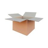 Koliciabla 3 Adet - 40X40X30 cm Çift Oluklu (Dopel) Koli - Yazıcı, Mutfak & Kare Eşya Kutusu - Kahverengi