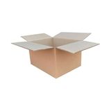 Koliciabla 3 Adet - 50X40X30 cm Çift Oluklu (Dopel) Koli - Arşiv, Mutfak & Ağır Yük Kutusu - Kahverengi