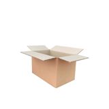 koliciabla 4 Adet - 50x30x30 cm Çift Oluklu (Dopel) Koli - Geniş Klasör, Mutfak & Arşiv Kutusu