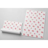 Koliciabla Sevgililer Günü Kalp Baskılı Pelur Kağıt 32x45 cm (100 Adet) - Premium Hediyelik Ambalaj - Desenli - Kuşe Kağıdı