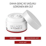 Kollagen Intensiv Kolajen Yüz Kremi Yaşlanma ve Kırışıklık Karşıtı Etkili Kuru Ciltler İçin 50 ml