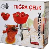 KOLLU ALÜMİNYUM SALÇA MAKİNESİ SÜZGEÇLİ - PLASTİK HAZNELİ-Findit