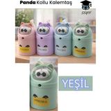 Kollu Kalemtıraş Panda Model Figürlü Masaüstü Kalemtıraş - Çok Renkli - diğer
