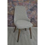 Kollu Sandalye Kılıfı Jakar Kahve - 45 x 55 cm