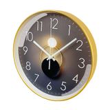 KOLODOGO 25,4 cm Modern Duvar Saati Ultra Sessiz Saat Pille Çalışan Dayanıklı Saat Yatak Odası Oturma Odası Mutfak Ofis Okul Sınıf Dekoru (Pil Dahil Değildir)