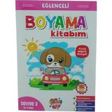 Koloni Kitap Eğlenceli Boyama Kitabım Seviye 2 3 Kareli Yaş