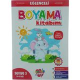 Koloni Kitap Eğlenceli Boyama Kitabım Seviye 3 4-5 Yaş