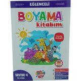 Koloni Kitap Eğlenceli Boyama Kitabım Seviye 4 5-6 Yaş