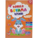Koloni Kitap Konulu Boyama Sarı Kitap 2-3 Yaş
