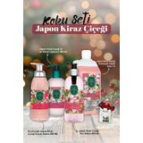 Kolonya 1lt, Sıvı ve Köpük Sabun 500ml, Losyon 280ml, Japon Kiraz Çiçeği ve Rosie