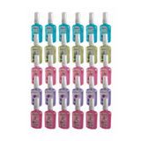 Kolonya -50 Ml Sprey - (Pet Şişe) 30 Adet (Aqua - Zeytin - Japon Kirazı - Lavanta - Bahar Buketi)