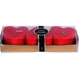 Kolsepetim Love Candle Kalpli Mum - Kırmızı - 1 Adet