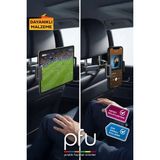 koltuk arkası ayarlanabilir tablet telefon tutucu | araç arka koltuk telefon tablet tutucu - Siyah