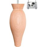 Koltuk Ayağı - Baza Ayağı - Ahşap Mobilya Ayağı - 20 cm