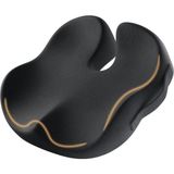 Koltuk Minderi, Sandalye Minderi, Kuyruk Kemiği, Ağrı Kesici Yastık, Ofis Koltuğu Için Ergonomik Kuyruk Sokumu Yastığı, Araba Koltuğu Minderi, Yenilikçi Hafızalı Köpük, Kaymaz Taban, Kuyruk - Ahşap