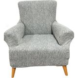 Koltuk Örtüsü Koltuk Kılıfı Streç Lastikli Esnek Yıkanabilir Pamuklu Jakarlı Desen Tekli(Tek Adet) - 80 x 120 cm - Krem