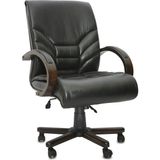 Koltuk Stilim Elegance Ahşap Şef Koltuğu - Siyah