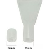 Koltuk ve Halı Yıkama Su Emici Vakum Başlığı Şeffaf Aparat 32-35MM