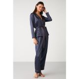 Kom 1U13CZTK221.010-C00121 Bianca Saten Pijama Takımı