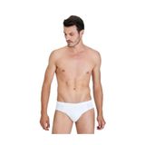 KOM 2'li Slip Külot, L, 31P11a20QuKl, Beyaz, erkek