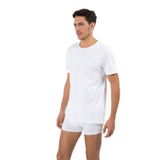 Kom 44TS10021 Hulio Erkek 2'li T-Shirt - XXL - Beyaz