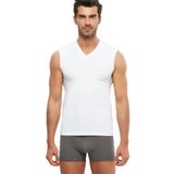KOM 6'lı Atlet V Yaka Regular Fit, XL, s1Francesco-v-atlet, Beyaz, Erkek