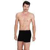 KOM Adrian 2'li Paket Pamuk Boxer, 2XL, ESB8680032821280, Siyah, erkek