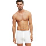 KOM Boxer Önü İki Düğmeli 031006, S, KOM031006, Beyaz, erkek