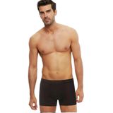 KOM Colin Pamuklu 2 Li Boxer, L, 44BX10131SIYA, Siyah, erkek