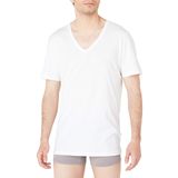 Kom Enrico 2'Li V Yaka T Erkek Üst Ve T-Shirt, Beyaz (Beyaz Beya), M (Üretici Ölçüsü: M)
