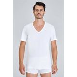 Kom Enrico V Yaka 2li Erkek T-Shirt - 2XL - Siyah