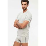 KOM James 2'Li T-Shirt Atlet, 2XL, Perita-James, Gri, erkek