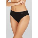 Kom Kadın Penye Likra Basic Slip Külot 2 Li Siyah 36-44 - 38