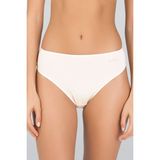 Kom Kadın Penye Modal Basic Slip Külot 4'lü - Beyaz