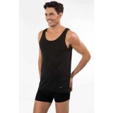 KOM Kalın Askılı Koton Scott 2Li Atlet, 2XL, 44AT10071SIYA, Siyah, Erkek