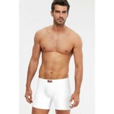 KOM Modal Boxer 2'li Paket, 2XL, KOM111012, Beyaz, erkek