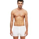 KOM Penye Boxer 2 Li, L, 319100151, Beyaz, erkek