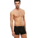 KOM Penye Likra Compact Boxer 4'lü Paket, S, 221068221, Siyah, erkek