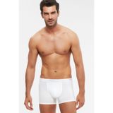 KOM Penye Likra Compact Boxer 4'lü, S, 221068221, Beyaz, erkek