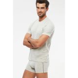 KOM Penye Likra Compact Kısa Kol 0-Yaka T-Shirt 2 Li, XL, TYBjamestshirt1050511505, Grimelanj, Erkek