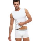 KOM Penye Modal Kolsuz Nick Atlet 2'Li, XL, nickatlet1-z, Beyaz, Erkek