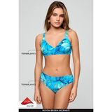Kom Seusa Desenli Toparlayıcı Bikini - 40 - Turkuaz
