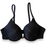 Kom Simple Push Up Sütyen Siyah - 80 - B
