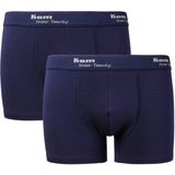 Kom Tight Pamuklu 2 li Erkek Boxer - Lacivert