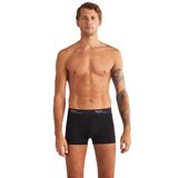 KOM Tight Pamuklu 2'li Boxer, L, 1C11CBXK111.011 C00207, Siyah, erkek