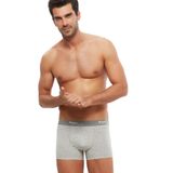 Kom Tıght Pamuklu Gri Erkek Boxer, 2XL
